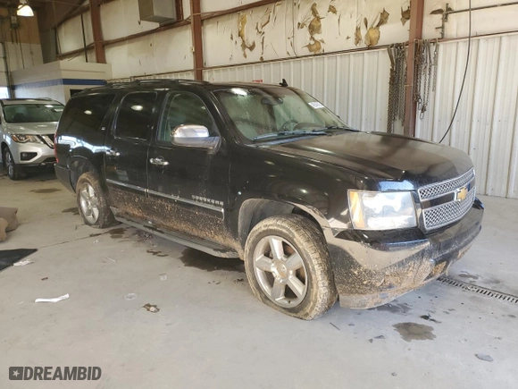 2012 Chevrolet Suburban LTZ with VIN 1GNSKKE76CR120963, listed as a Copart auction lot 45049725 with 321,377 mi miles and Clean Title. Bid and sale history available at carsss.com. Image 4.