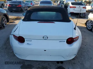 2021 Mazda MX-5 Miata Sport with VIN JM1NDAB72M0452550, listed as a Copart auction lot 72640373 with 23,714 mi miles and . Bid and sale history available at DreamBid. Image 6.