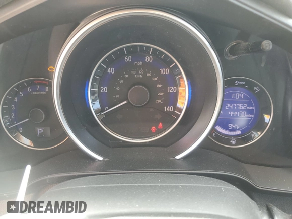 2017 Honda Fit EX-L with VIN JHMGK5H85HS012823, listed as a Copart auction lot 49159455 with 247,762 mi miles and Clean Title. Bid and sale history available at DreamBid. Image 9.