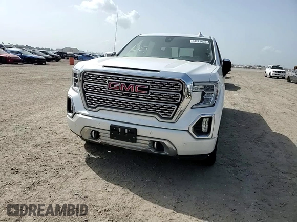 2020 GMC Sierra 1500 Denali with VIN 1GTU9FEL1LZ109497, listed as a Copart auction lot 57228625 with 54,267 mi miles and Salvage title. Bid and sale history available at DreamBid. Image 13.