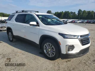 2023 Chevrolet Traverse LT Leather with VIN 1GNERHKW5PJ163878, listed as a Copart auction lot 72042604 with 28,124 mi miles and Salvage Title. Bid and sale history available at carsss.com. Image 4.