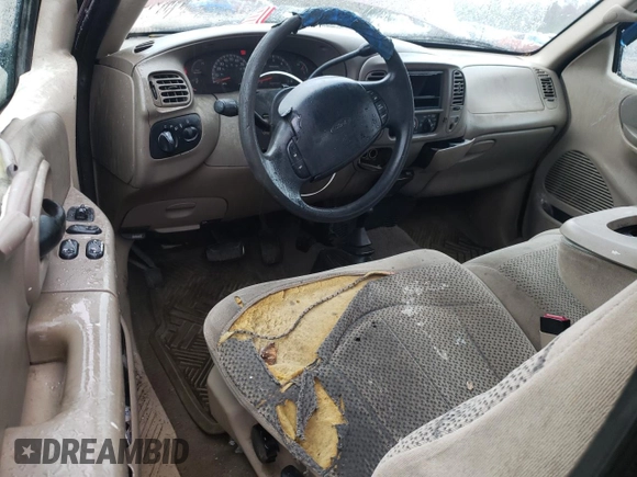 2000 Ford F-150 XL with VIN 1FTRX18L4YNA99427, listed as a Copart auction lot 49718795 with 0 mi miles and Salvage Title. Bid and sale history available at carsss.com. Image 8.
