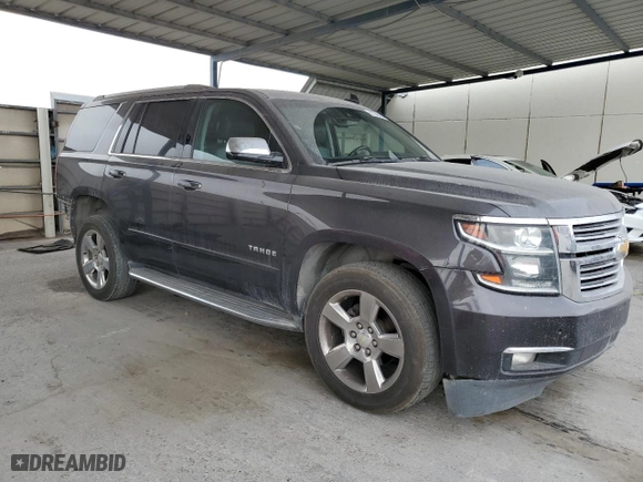 2018 Chevrolet Tahoe Premier with VIN 1GNSCCKC9JR342575, listed as a Copart auction lot 87746435 with 161,056 mi miles and Salvage Title. Bid and sale history available at carsss.com. Image 4.