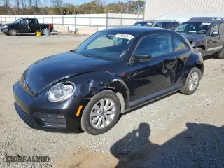 2017 Volkswagen Beetle 1.8T S with VIN 3VWF17AT3HM633252, listed as a Copart auction lot 81899254 with 144,566 mi miles and Salvage Title. Bid and sale history available at carsss.com. Image 1.