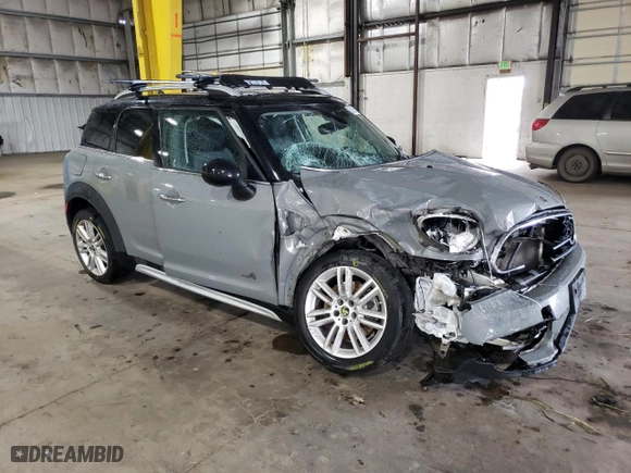 2019 MINI Countryman Cooper S with VIN WMZYT5C5XK3G91606, listed as a Copart auction lot 53703014 with 76,778 mi miles and Salvage Title. Bid and sale history available at carsss.com. Image 4.