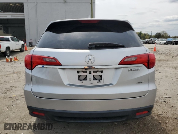 2015 Acura RDX with VIN 5J8TB4H30FL026233, listed as a Copart auction lot 52733945 with 133,995 mi miles and Salvage Title. Bid and sale history available at DreamBid. Image 6.
