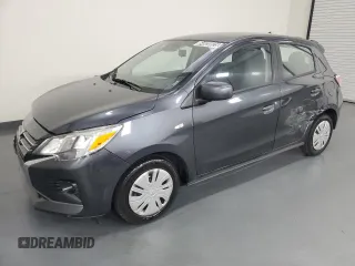 2024 Mitsubishi Mirage ES z VIN ML32AUHJ0RH014413, wystawiony jako Copart lot #64820025 z przebiegiem 24 452 mil mil oraz Czysty tytuł • Clean title. Historia ofert i sprzedaży dostępna na DreamBid. Obrazek 1.