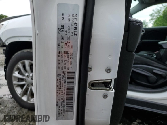 2019 Jeep Cherokee Latitude z VIN 1C4PJLCB9KD312162, wystawiony jako Copart lot #58989905 z przebiegiem 79 471 mil mil oraz Szkoda całkowita • Salvage title. Historia ofert i sprzedaży dostępna na DreamBid. Obrazek 13.