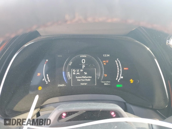 2024 Lexus RX 500h F Sport Performance z VIN 2T2BCMEA8RC013392, wystawiony jako Copart lot #88410815 z przebiegiem 25 609 mil mil oraz Szkoda całkowita • Salvage title. Historia ofert i sprzedaży dostępna na DreamBid. Obrazek 9.
