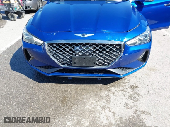 2019 Genesis G70 Advanced with VIN KMTG54LE7KU030592, listed as a IAAI auction lot 41798773 with 81,271 mi miles and . Bid and sale history available at DreamBid. Image 6.