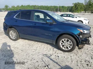 2021 Chevrolet Equinox LT with VIN 3GNAXKEV9ML386515, listed as a Copart auction lot 53564645 with 110,722 mi miles and Salvage title. Bid and sale history available at DreamBid. Image 4.