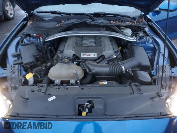 2017 Ford Mustang GT Premium z VIN 1FATP8FF0H5220200, wystawiony jako Copart lot #86704624 z przebiegiem 51 358 mil mil oraz Szkoda całkowita • Salvage title. Historia ofert i sprzedaży dostępna na DreamBid. Obrazek 11.