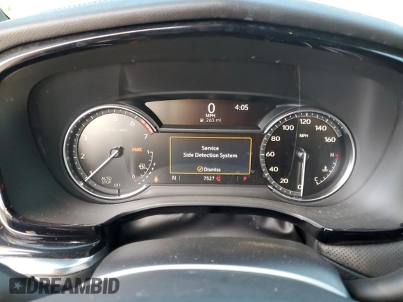 2024 Cadillac XT6 FWD Luxury with VIN 1GYKPAR40RZ744121, listed as a Copart auction lot 86413604 with 7,527 mi miles and Salvage Title. Bid and sale history available at carsss.com. Image 9.