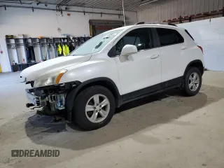 2015 Chevrolet Trax LT with VIN KL7CJRSB3FB223530, listed as a Copart auction lot 81809844 with 98,631 mi miles and Salvage Title. Bid and sale history available at DreamBid. Image 1.