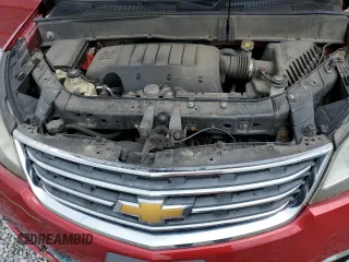 2013 Chevrolet Traverse LT with VIN 1GNKVGKD8DJ219833, listed as a Copart auction lot 53933915 with 137,094 mi miles and Salvage Title. Bid and sale history available at DreamBid. Image 12.