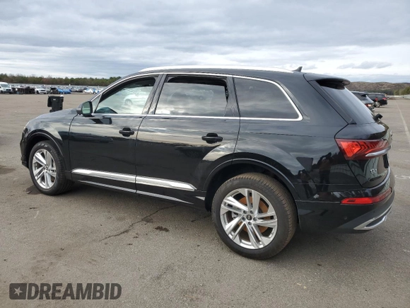 2023 Audi Q7 Premium z VIN WA1AXBF72PD012292, wystawiony jako Copart lot #79131263 z przebiegiem 9 980 mil mil oraz . Historia ofert i sprzedaży dostępna na DreamBid. Obrazek 2.