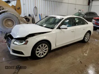 2012 Audi A4 Premium with VIN WAUDFAFL9CA116509, listed as a Copart auction lot 87461174 with 104,326 mi miles and Non Repairable. Bid and sale history available at carsss.com. Image 1.