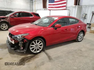 2014 Mazda 3 S Grand Touring with VIN JM1BM1W36E1186214, listed as a Copart auction lot 53158345 with 126,241 mi miles and Clean Title. Bid and sale history available at DreamBid. Image 1.