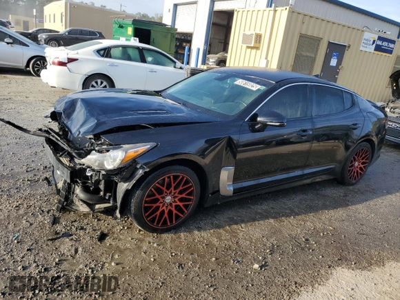 2018 Kia Stinger with VIN KNAE15LA7J6036770, listed as a Copart auction lot 50615925 with 93,615 mi miles and Clean Title. Bid and sale history available at carsss.com. Image 1.