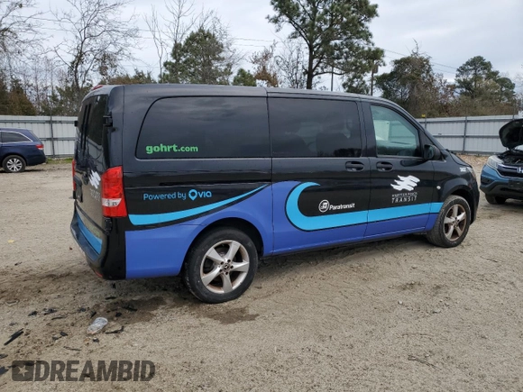 2020 Mercedes-Benz Metris with VIN W1WV0FEY6L3686351, listed as a Copart auction lot 82871044 with 96,538 mi miles and Clean Title. Bid and sale history available at DreamBid. Image 3.