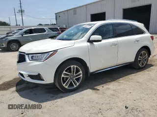 2017 Acura MDX Advance with VIN 5FRYD3H8XHB007021, listed as a Copart auction lot 56835775 with 121,537 mi miles and Salvage title. Bid and sale history available at DreamBid. Image 1.