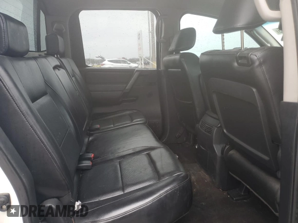 2009 Nissan Titan LE with VIN 1N6BA07D29N307293, listed as a Copart auction lot 42813355 with 259,046 mi miles and Salvage Title. Bid and sale history available at carsss.com. Image 10.