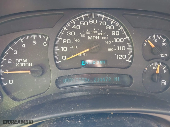 2004 Chevrolet Tahoe LT with VIN 1GNEC13Z04R118619, listed as a IAAI auction lot 42037638 with 234,472 mi miles. Bid and sale history available at carsss.com. Image 7.