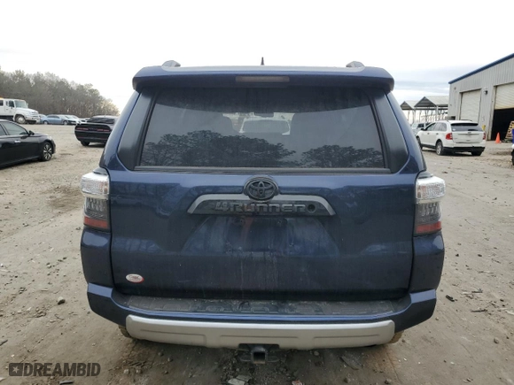 2019 Toyota 4Runner SR5 with VIN JTEBU5JR7K5695831, listed as a Copart auction lot 42118455 with 93,693 mi miles and Salvage Title. Bid and sale history available at carsss.com. Image 6.
