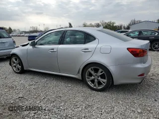 2010 Lexus IS 250 with VIN JTHBF5C2XA5120828, listed as a Copart auction lot 53344015 with 209,300 mi miles and Salvage Title. Bid and sale history available at carsss.com. Image 2.