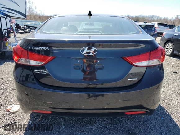 2011 Hyundai Elantra GLS with VIN 5NPDH4AE9BH052356, listed as a Copart auction lot 53126695 with 79,601 mi miles and Clean Title. Bid and sale history available at carsss.com. Image 6.