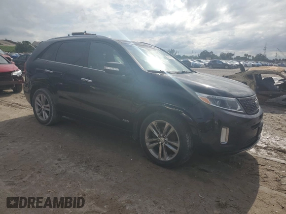 2014 Kia Sorento SX with VIN 5XYKWDA78EG475097, listed as a Copart auction lot 52358455 with 161,812 mi miles and Clean Title. Bid and sale history available at carsss.com. Image 4.