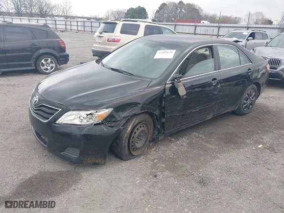 2011 Toyota Camry LE with VIN 4T4BF3EK1BR180105, listed as a IAAI auction lot 41802630 with 154,349 mi miles. Bid and sale history available at carsss.com. Image 2.