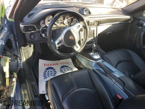 2011 Porsche 911 Turbo S with VIN WP0AD2A94BS766757, listed as a Copart auction lot 78470004 with 52,141 mi miles and Salvage Title. Bid and sale history available at DreamBid. Image 8.