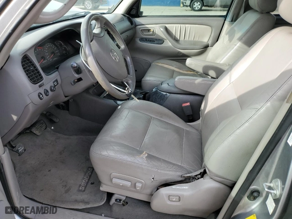 2003 Toyota Sequoia Limited with VIN 5TDBT48A53S166018, listed as a Copart auction lot 47781875 with 201,072 mi miles and Salvage Title. Bid and sale history available at carsss.com. Image 7.