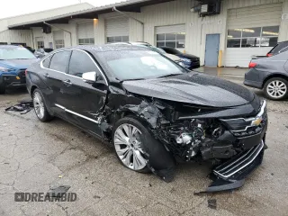 2018 Chevrolet Impala Premier with VIN 2G1125S31J9105505, listed as a Copart auction lot 86197984 with 55,837 mi miles and Salvage Title. Bid and sale history available at DreamBid. Image 4.