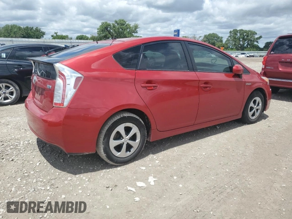 2015 Toyota Prius Four with VIN JTDKN3DU6F0439835, listed as a Copart auction lot 62908815 with 150,220 mi miles and Salvage title. Bid and sale history available at DreamBid. Image 3.
