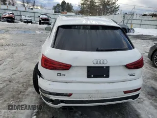 2017 Audi Q3 Prestige with VIN WA1GCCFS0HR015843, listed as a Copart auction lot 43771905 with 56,682 mi miles and Salvage Title. Bid and sale history available at carsss.com. Image 6.