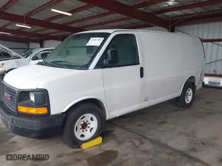 2012 GMC Savana Cargo Van with VIN 1GTW7FCA2C1179783, listed as a IAAI auction lot 41452785 with NaN miles. Bid and sale history available at carsss.com. Image 17.