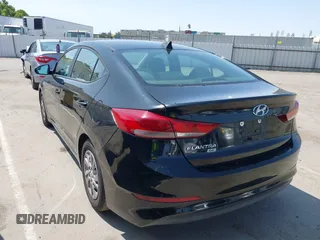 2017 Hyundai Elantra SE with VIN KMHD74LF0HU367730, listed as a IAAI auction lot 42549688 with 160,178 mi miles and . Bid and sale history available at DreamBid. Image 3.