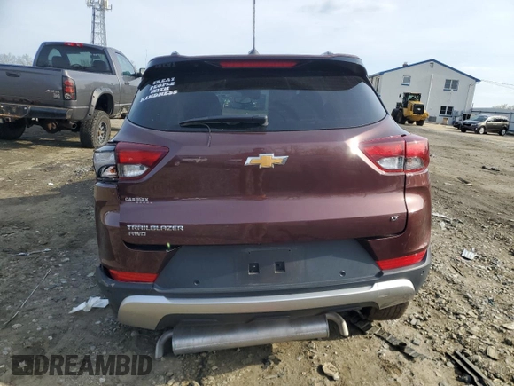 2023 Chevrolet TrailBlazer LT with VIN KL79MRSL4PB062018, listed as a Copart auction lot 53191905 with Not Provided miles and Salvage Title. Bid and sale history available at DreamBid. Image 6.