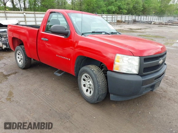 2009 Chevrolet Silverado 1500 Work Truck with VIN 1GCEC14X39Z156956, listed as a IAAI auction lot 42094214 with 220,588 mi miles and . Bid and sale history available at DreamBid. Image 1.