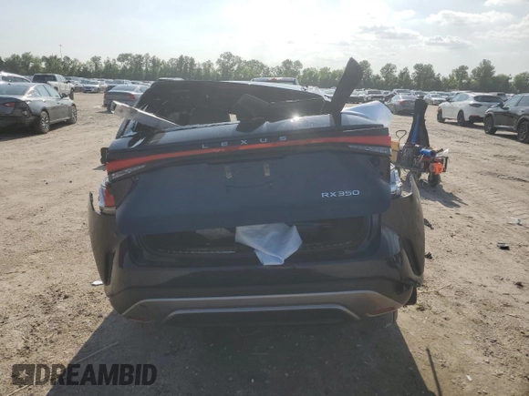 2025 Lexus RX 350 с VIN 2T2BAMBA5SC058340, выставлен на аукционе Copart как лот 56128745 с пробегом 2 474 миль миль и Списание • Salvage title. История ставок и продаж доступна на DreamBid. Изображение 6.