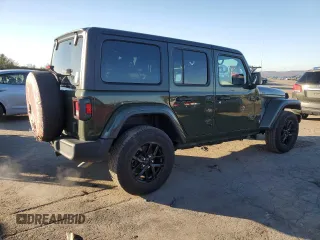 2023 Jeep Wrangler Sport Altitude with VIN 1C4HJXDG8PW562526, listed as a Copart auction lot 44655425 with 38,012 mi miles and Salvage Title. Bid and sale history available at DreamBid. Image 3.
