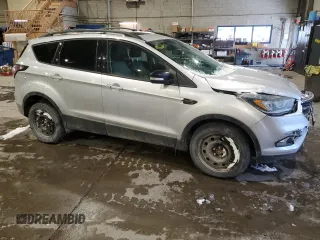 2017 Ford Escape Titanium with VIN 1FMCU9J98HUE59618, listed as a Copart auction lot 44906595 with 150,613 mi miles and Salvage Title. Bid and sale history available at carsss.com. Image 4.