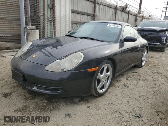 2001 Porsche 911 Carrera with VIN WP0AA29911S622806, listed as a Copart auction lot 84328194 with 0 mi miles and Clean Title. Bid and sale history available at carsss.com. Image 1.