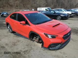 2022 Subaru WRX with VIN JF1VBAA6XN9028647, listed as a Copart auction lot 46869665 with 30,924 mi miles and Salvage Title. Bid and sale history available at carsss.com. Image 4.