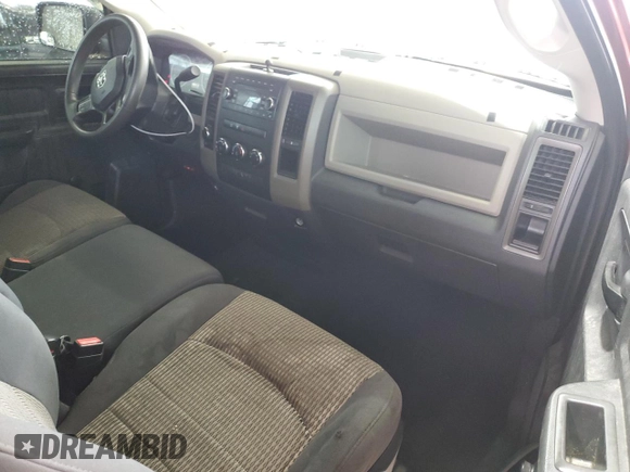 2012 Ram 1500 Tradesman with VIN 3C6JD7DT1CG194664, listed as a Copart auction lot 55209915 with 158,592 mi miles and Salvage title. Bid and sale history available at DreamBid. Image 8.