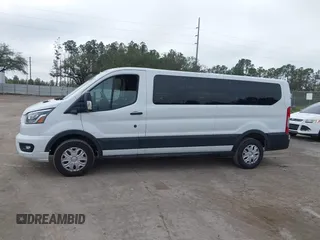 2023 Ford Transit Passenger XL with VIN 1FBAX2YG0PKA93666, listed as a IAAI auction lot 41493225 with 44,092 mi miles and . Bid and sale history available at DreamBid. Image 14.