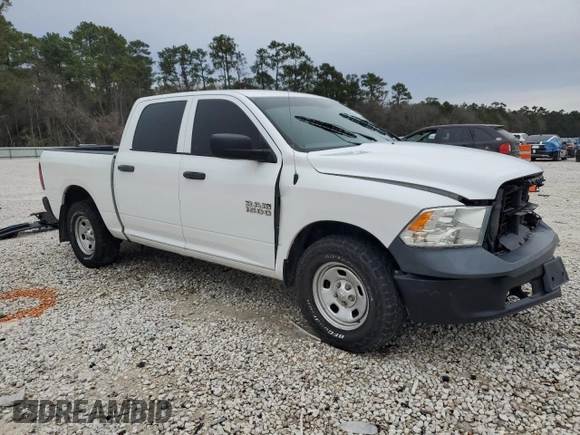 2018 Ram 1500 Tradesman with VIN 1C6RR6KG0JS275343, listed as a Copart auction lot 46490895 with 103,539 mi miles and Salvage title. Bid and sale history available at DreamBid. Image 4.