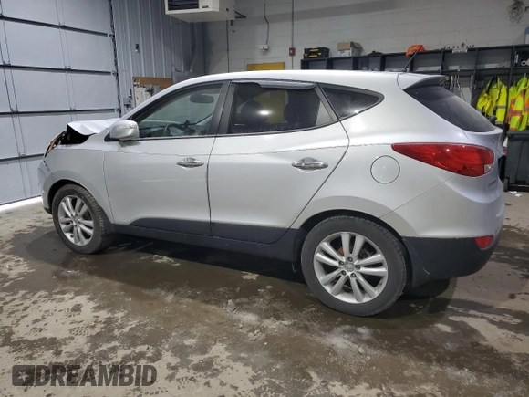 2010 Hyundai Tucson GLS with VIN KM8JU3AC7AU102873, listed as a Copart auction lot 54472385 with 108,853 mi miles and Non Repairable. Bid and sale history available at DreamBid. Image 2.